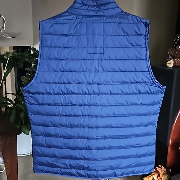 Mens GAP Vest Navy Blue (L) - Picture 2 of 6